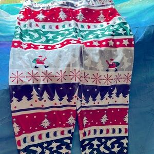 Medium size holiday leggings